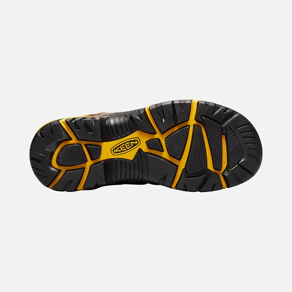 Botte de Travail Keen Homme Marron | Braddock Waterproof Mid (Steel Toe) | MAIWN-3274